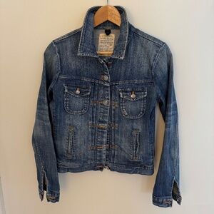 JCrew Denim Jacket SZ XS